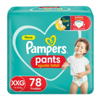 Fralda Pampers Pants Ajuste Total na Pague Menos