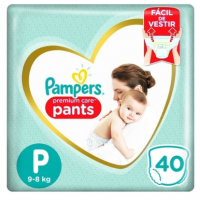 Fralda Pampers Pants Premium Care P 40 Unidades na Americanas