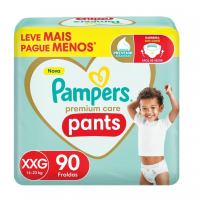 Fralda Pampers Pants Premium Care XXG - 90 Fraldas na Amazon