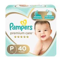Fralda Pampers Premium Care P - 40 Fraldas na Amazon