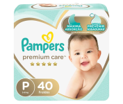 Fralda Pampers Premium Care P – 40 fraldas na Amazon
