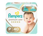 Fralda Pampers Premium Care P – 40 fraldas na Amazon