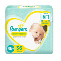 Fralda Pampers Premium Care RN+ - 36 Fraldas na Amazon