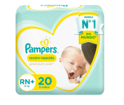 Fralda Pampers Premium Care RN+ – 20 fraldas na Amazon
