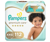 Fralda Pampers Premium Care XXG – 112 fraldas na Amazon