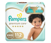 Fralda Pampers Premium Care XXG – 112 fraldas na Amazon