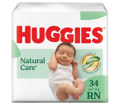 Fralda Premium Natural Care RN Huggies – 34 Unidades na Amazon