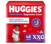Fralda Roupinha Supreme Care Huggies – XXG 48 Unidades na Amazon
