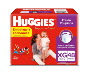 Fralda, Roupinha XG – Huggies Supreme Care – 48 fraldas na Amazon