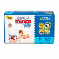 Fralda Turma Da Mônica Baby Jumbo P 30 Unidades na Amazon