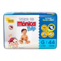 Fralda Turma Da Mônica Baby Mega G 44 Unidades na Amazon