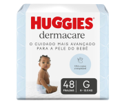 Fraldas Huggies Premium Dermacare Tamanho G – 48 Fraldas na Amazon