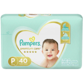 Fraldas Pampers Premium Care Tam P - 40 Unidades na Americanas
