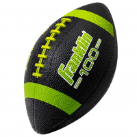 Franklin 33048C4 Jr Grip-Rite Borracha Futebol Preto/Limão na Amazon