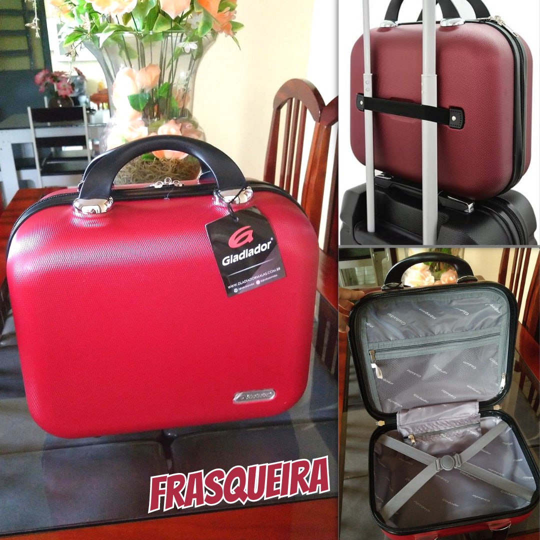 Frasqueira Rígida em ABS – Gladiador FRABS na Amazon