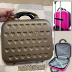 Frasqueira Rígida em ABS – Gladiador FRAC1 Rose Gold na Amazon
