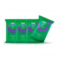 Free Wipes Lenço Umedecido Antisséptico - Pack Com 4 Unidades na Amazon