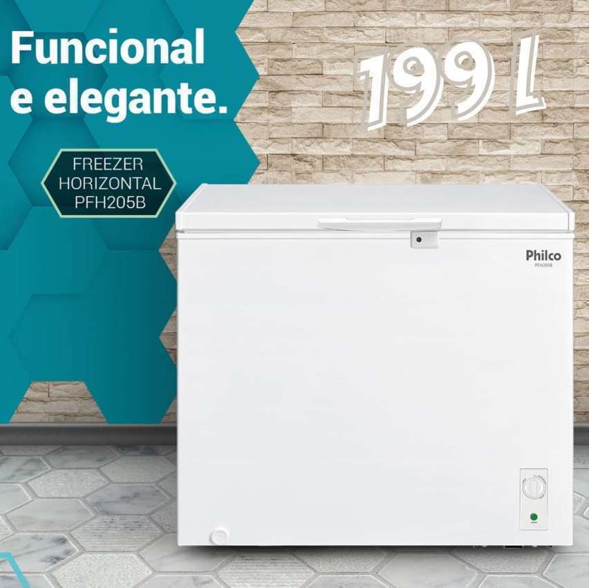 Freezer Horizontal Philco 199 Litros Dupla Ação PFH205B 127V na Amazon