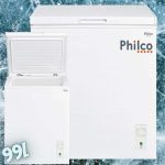 Freezer Horizontal Philco 99L PFH105B Branco na Amazon