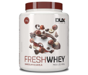 Fresh Whey Protein Dux Human Health Chocolate e Avelã 450g na Amazon