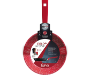 Frigideira 20 cm de Alumínio com Antiaderente ColorStone Titânio – Euro Home na Amazon