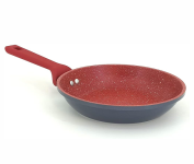 Frigideira 22 cm ColorStone de alumínio com antiaderente, Titânio, ALU8259-TI, Euro Home na Amazon