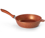 Frigideira Antiaderente Premium 28cm Laranja Graniflon – Alumínio Injetado 3mm, Base 5mm, Capacidade 3,3 Litros na Amazon