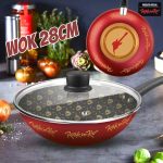 Frigideira Antiaderente Wok 28cm Rochedo Rock in Rio na Magazine Luiza