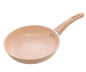 Frigideira de Indução em Alumínio com Revestimento Cerâmico Granilite Bege 20cm – LYOR na Amazon