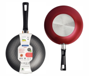 Frigideira Funda Tramontina Loreto em Alumínio Antiaderente Starflon Max Vermelho 24 cm 2,2 L na Amazon