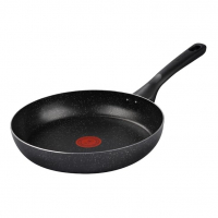 Frigideira Rochedo Stone Pro 24cm Preto Com Efeito Pedra E Antiaderente Minerium na Amazon