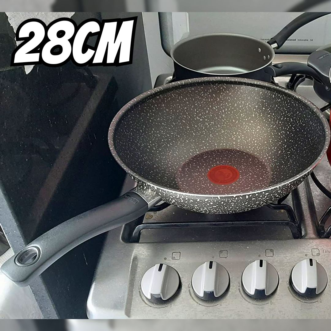 Frigideira Wok Rochedo Stone Pro 28 cm na Amazon