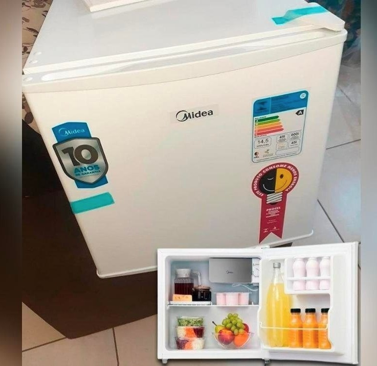 Frigobar, 45L, Branco, Midea, 110v na Amazon