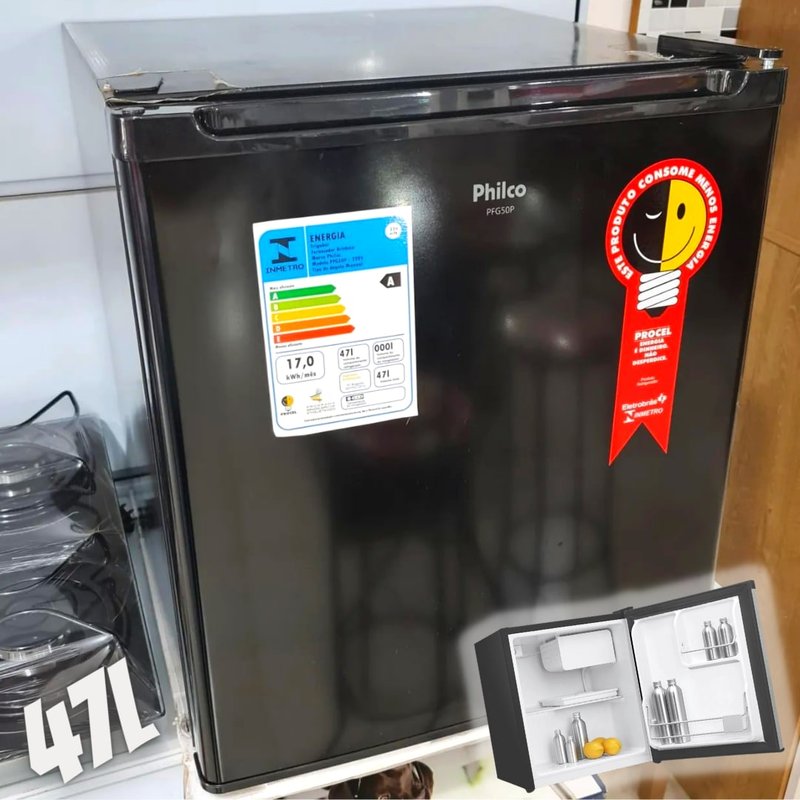 Frigobar Philco PFG50P 6 Níveis de ajustes 45L 1400W na Amazon