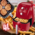 Fritadeira a Ar Family 4L, Mondial, 110V, 1500W, Vermelho – AFN-40-FR na Amazon