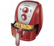 Fritadeira a Ar Family Mondial AFN-40-RI 4L Inox Vermelha – 127v na Americanas