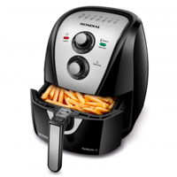 Fritadeira A Ar Mondial, Family Inox Black - 4L, 220V, 1500W - AFN-40-BI na Amazon