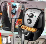 Fritadeira a Ar Mondial, Family Inox Black – 4L, 220V, 1500W – AFN-40-BI na Amazon