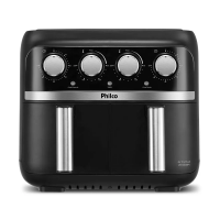 Fritadeira Air Fry Dual Philco PFR3000PI Duplo Cesto 8L na Philco