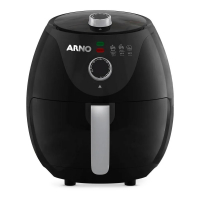 Fritadeira Air Fryer 3.2L Arno Easy Fry Preta 127V na Casa e Vídeo