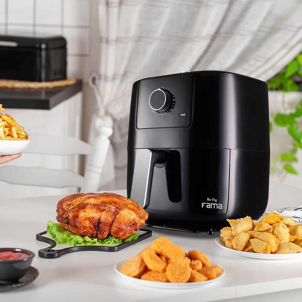 Fritadeira Air Fryer Fama 3L FFR27P 1300W Preto 220V na Amazon