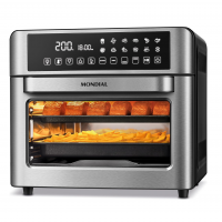 Fritadeira Air Fryer Forno Oven Digital 25L, Mondial, Preto/Inox, 2000W, 110V - AFO-25L-BI na Amazon