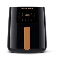 Fritadeira Air Fryer Philips Walita Conectada Série 5000, 4.1L, 1400W, 127V, Preto - RI9255/81 na KaBuM!