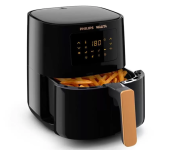 Fritadeira Air Fryer Philips Walita Conectada Série 5000, 4.1L, 1400W, 127V, Preto na Magazine Luiza