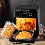 Fritadeira Air Oven Easycook Mallory 1500W Com12 Litros, Painel de LED, Visor de Vidro e Luz Interna, Multi função -127V na Amazon