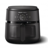 Fritadeira Airfryer Digital Série 2000 XL, Philips Walita, 6,2 Litros, Tecnologia RapidAir, Preta na Amazon