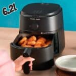 Fritadeira Airfryer Série 1000 XL, Philips Walita, 6,2 litros, Tecnologia RapidAir, Preta, 2 anos de garantia, 110v - NA130/00 na Amazon