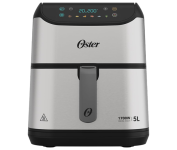 Fritadeira Digital Inox Oster 5L com Painel Touch 110V na Amazon Fritadeira Digital Inox Oster 5L com Painel Touch 110V na Amazon