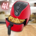 Fritadeira Eletrica Air Fryer 4L 220V 1500W com Grade Multilaser Vermelha na Amazon