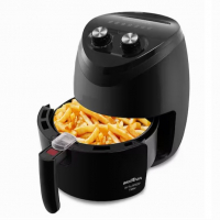 Fritadeira Elétrica Air Fryer Britânia 1500W Sem Óleo BFR25P 3,5L - Preta - 220V na Casas Bahia